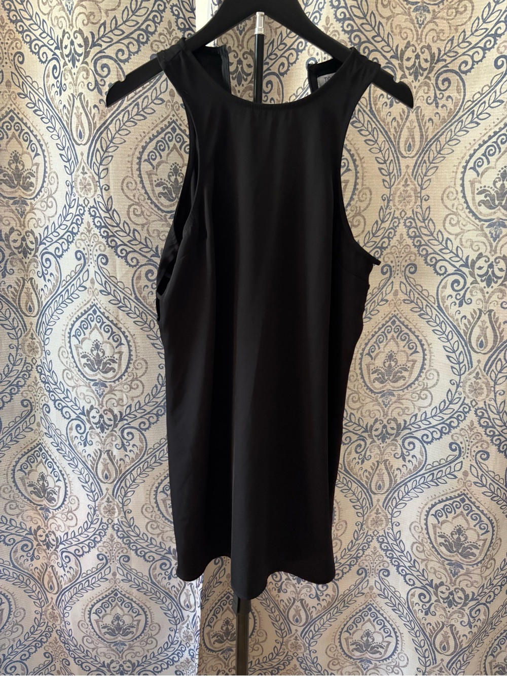 Toni Black Sleeveless Tank Dress
